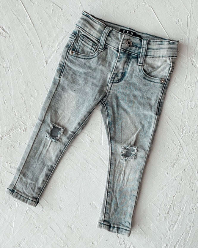 Faded blue jeans - FIVE&KNUX