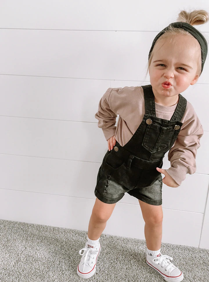 Short Overalls Black FIVE KNUX