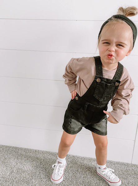 Short Overalls Black FIVE KNUX