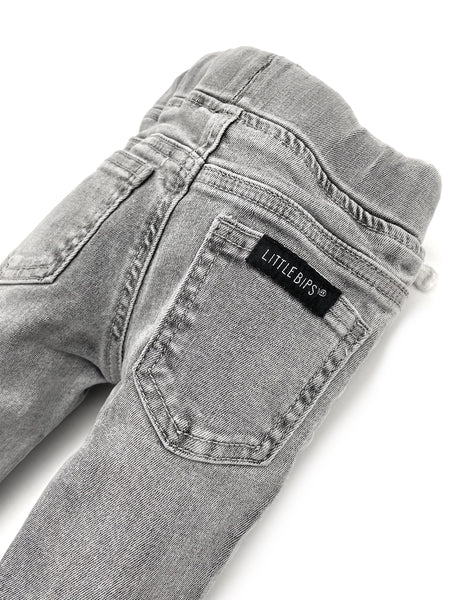 Grey wash denim jeans – FIVE&KNUX
